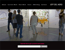 Tablet Screenshot of jeff.delnero-artwork.com